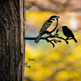 Aberto Design Bird On The Branch 02 - Negro